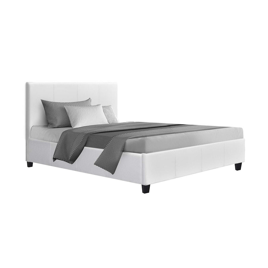 Artiss Neo King Single Bed Frame - White