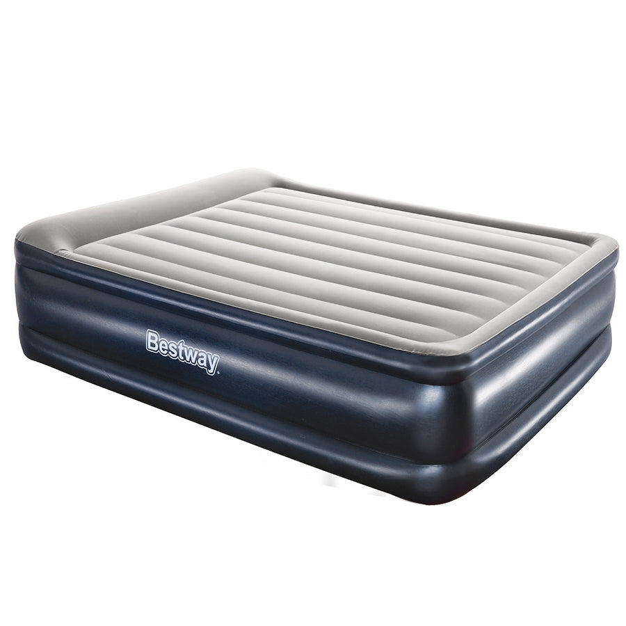 Bestway Queen Air Bed Inflatable Mattress Sleeping Mat Battery Built-in Pump