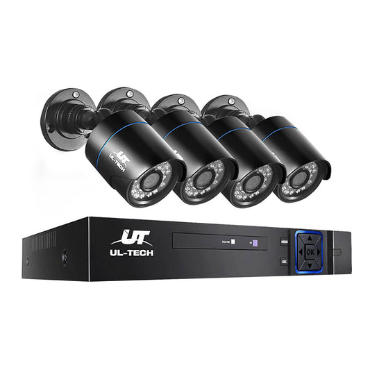 UL Tech 1080P 4 Channel HDMI CCTV Security Cameras