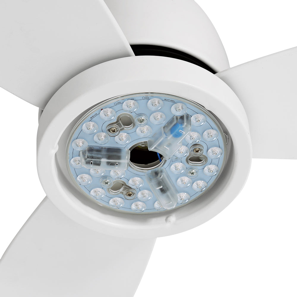 Devanti 52'' White Ceiling Fan Remote Control