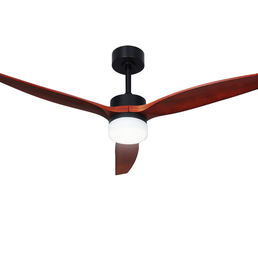 Devanti 52'' Dark Wood 3 Blade Ceiling Fan