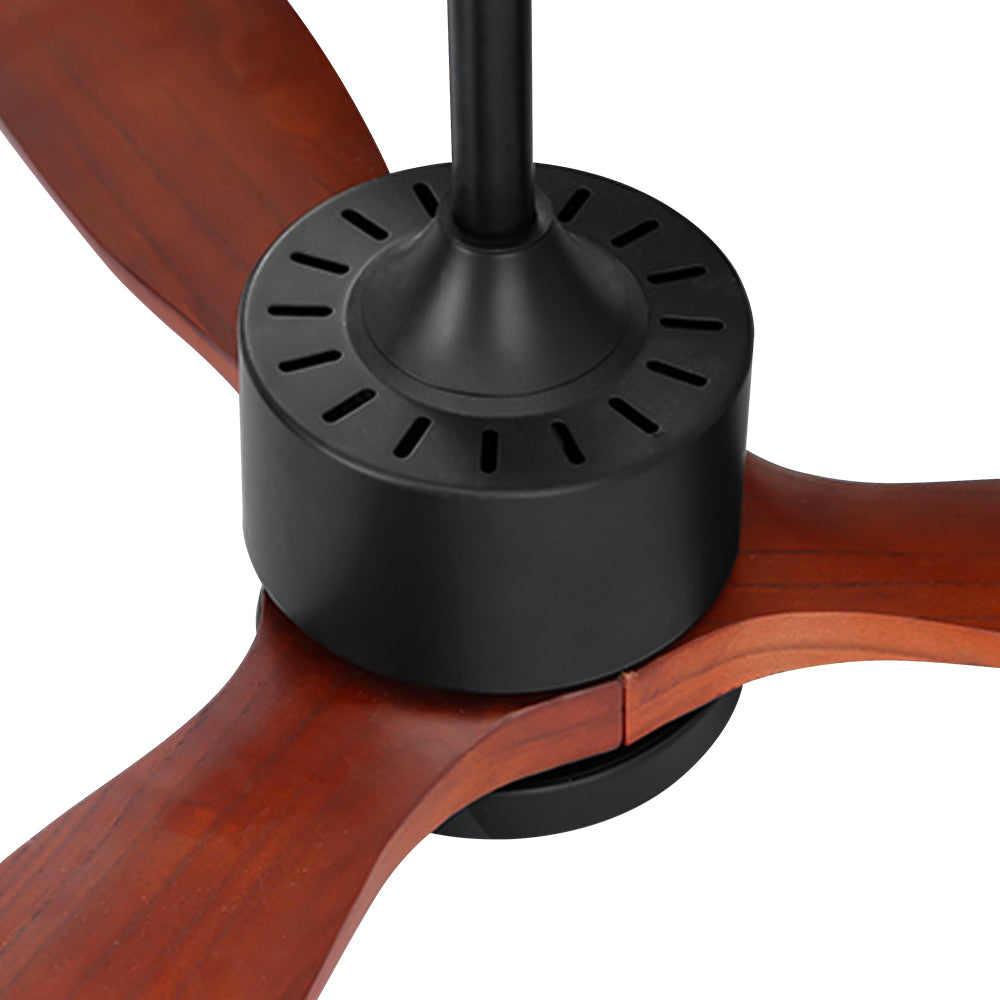 Devanti 52'' Dark Wood 3 Blade Ceiling Fan