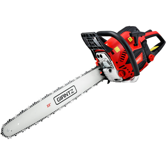 Giantz Chainsaw 58cc E-Start 22''