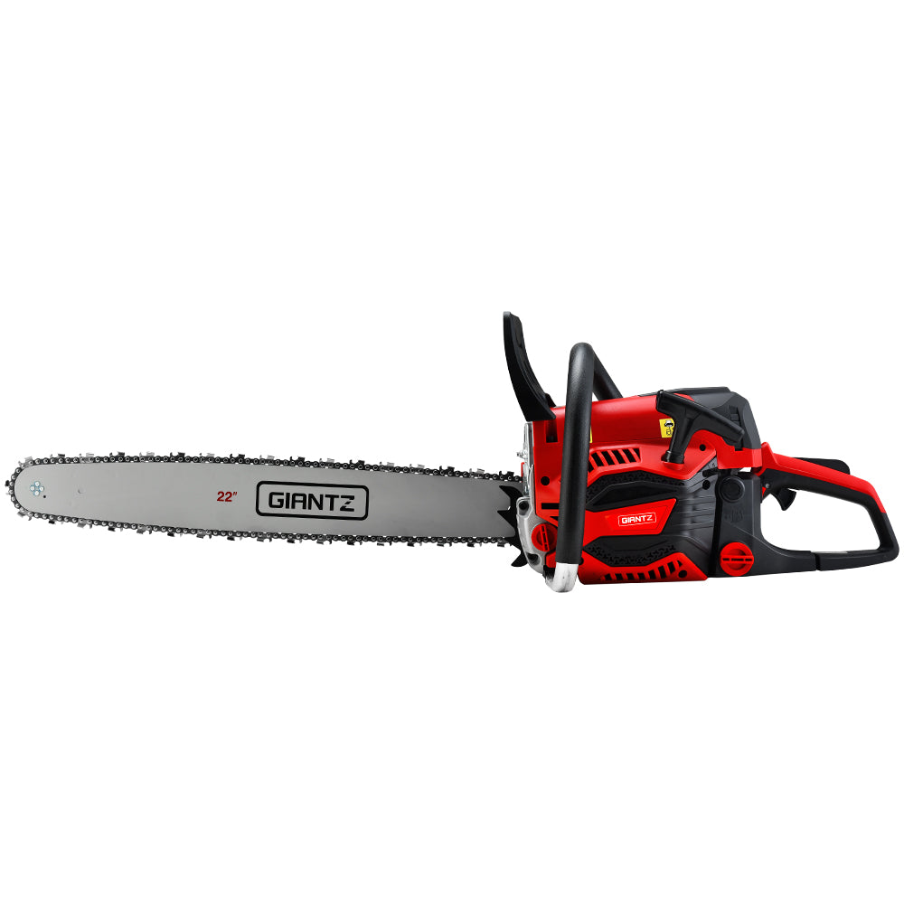Giantz Chainsaw 58cc E-Start 22''
