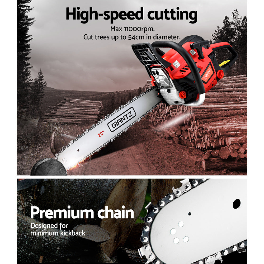Giantz 52 CC Chainsaw E-Start