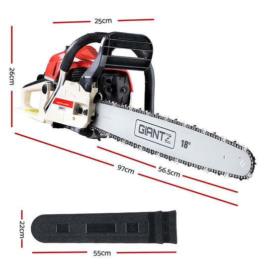 Giantz Chainsaw E-Start 18'' Bar