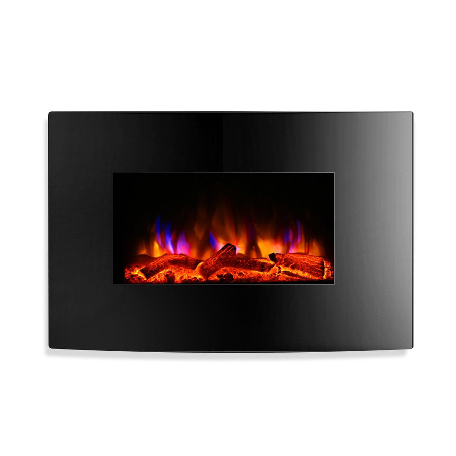 Devanti 2000W Wall Mounted Electric Fireplace