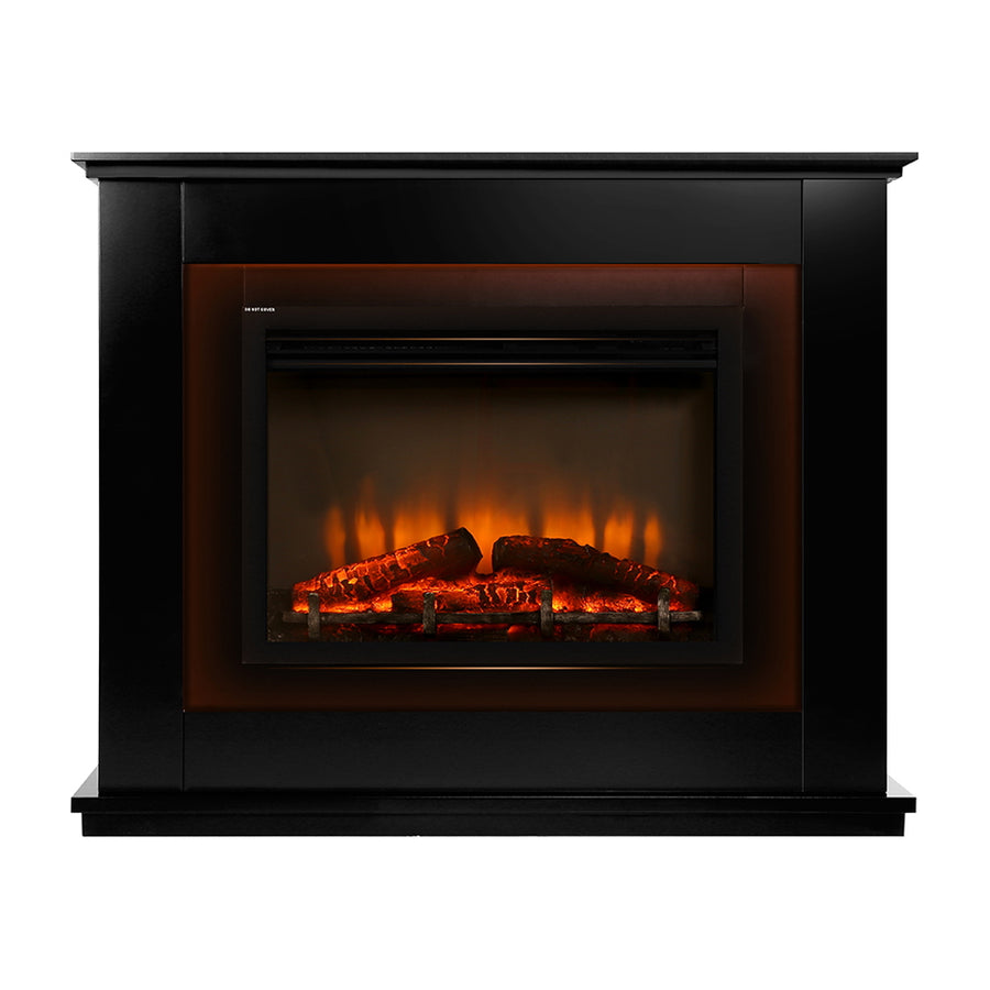 Devanti 2000W Fireplace Heater 3D Flame Effect