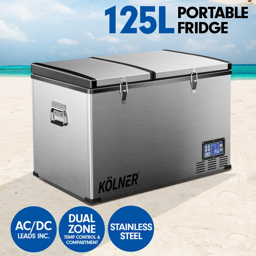 Kolner 125L Portable Fridge Freezer