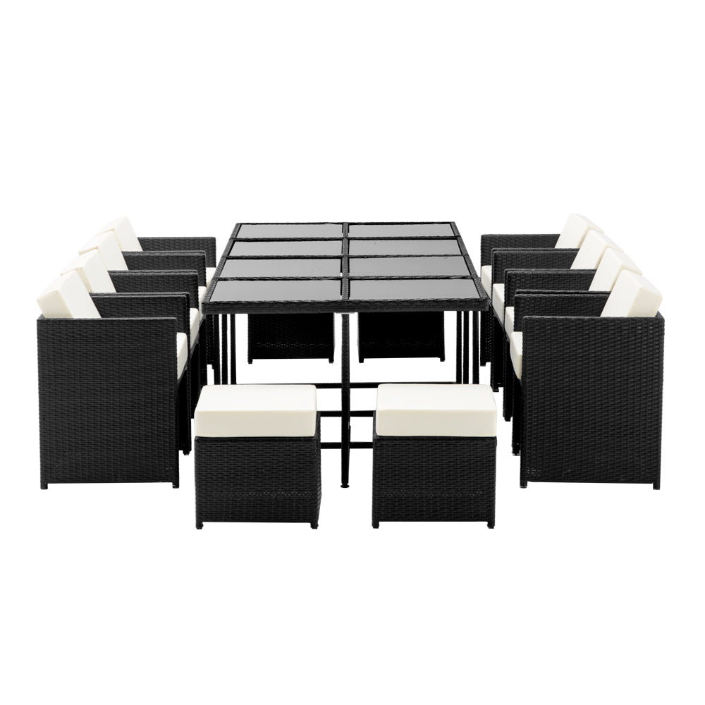 Gardeon 13 Piece Wicker Dining Setting