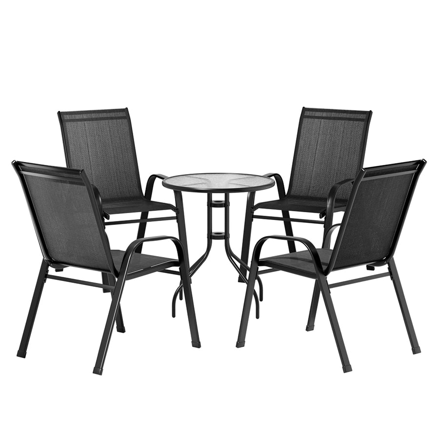 Gardeon 5 Piece Table and Chairs