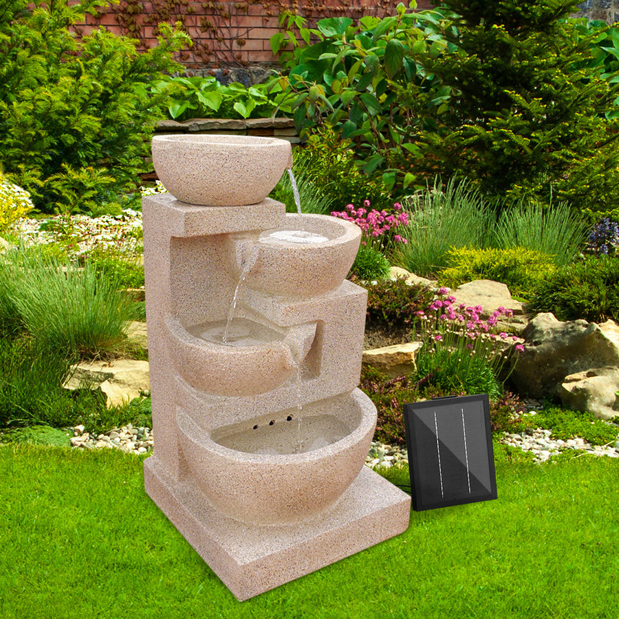 Gardeon  4 Tier Solar Fountain