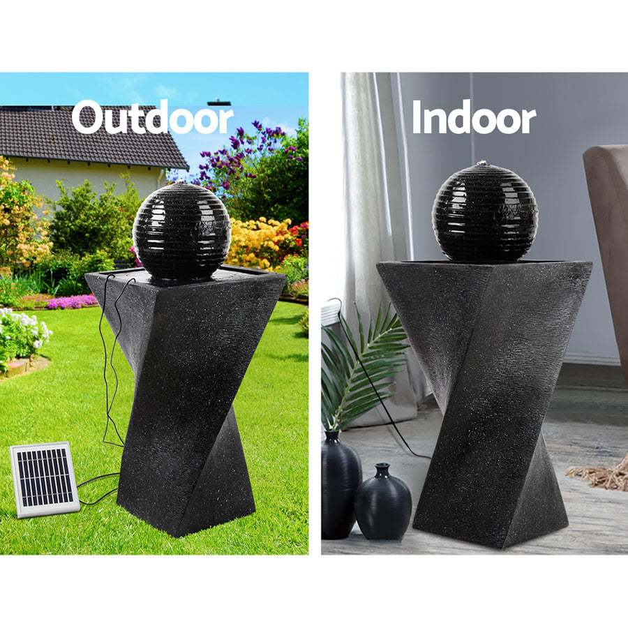 Gardeon Solar Fountain GeoTwist Design