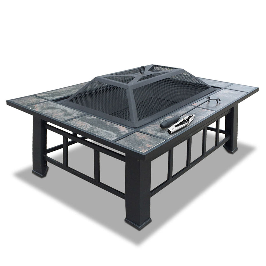 3 in 1 Firepit BBQ with Ice Pit for summer