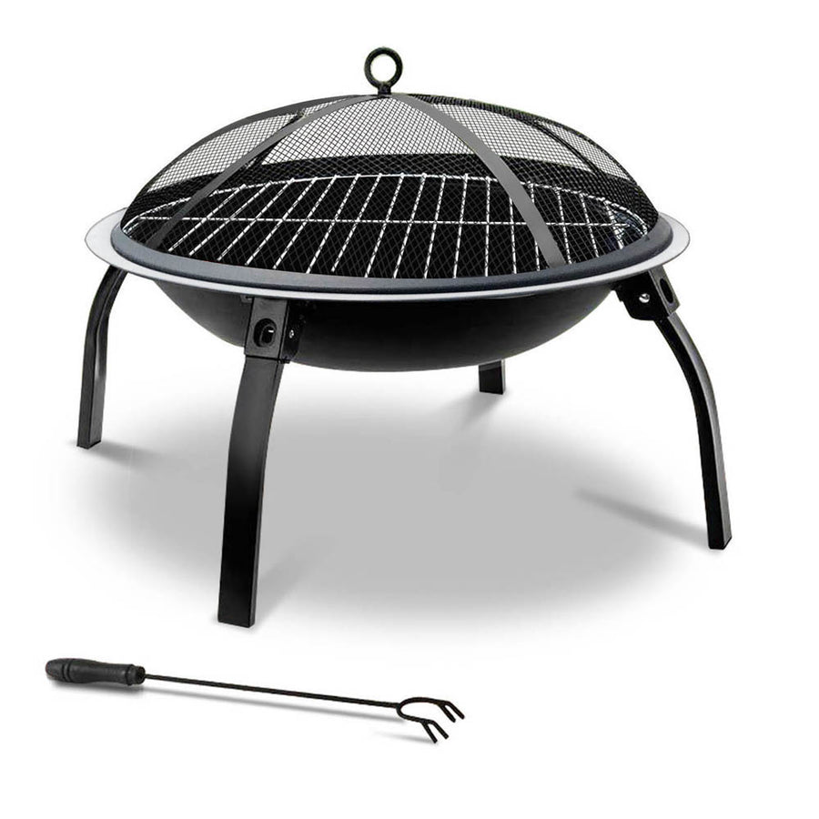 Portable Fire Pit - BBQ 56cm