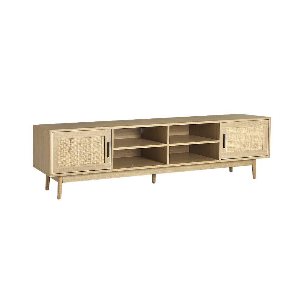 Artiss Coastal Rattan TV Entertainment Unit 180cm