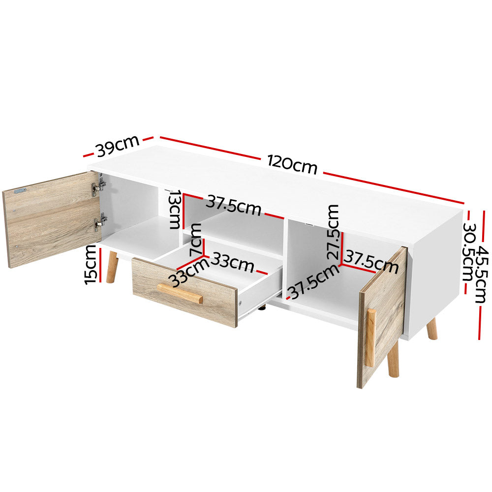 Artiss Scandinavian Design TV Cabinet 120cm