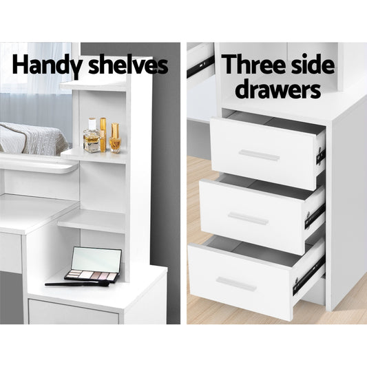 Artiss Dressing Table - storage organiser