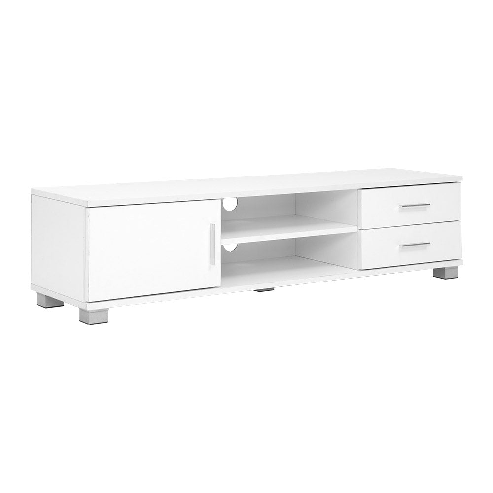 Artiss TV Entertainment Unit Gloss White 120cm