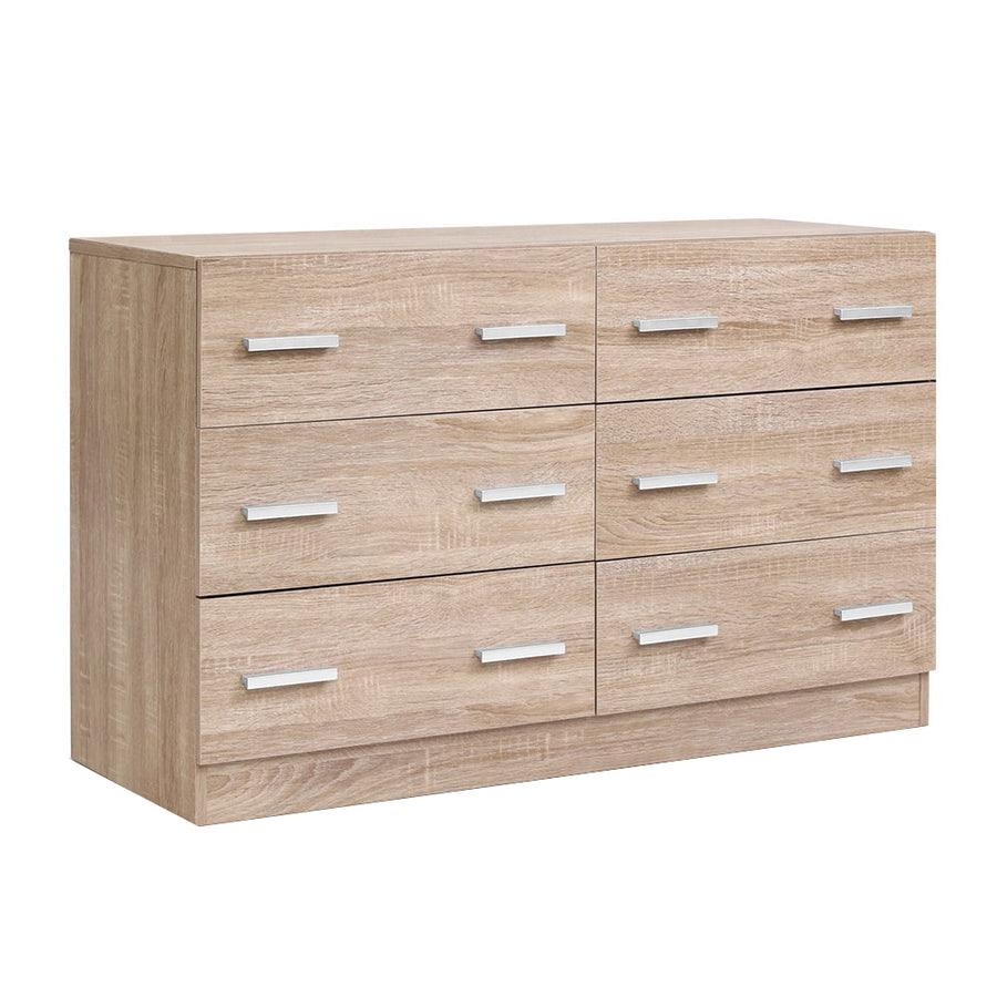 Artiss 6 Drawer Lowboy