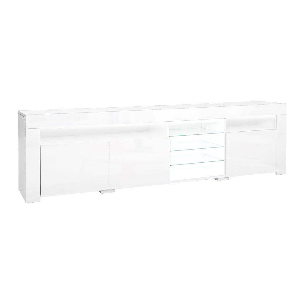 Artiss TV Entertainment Unit Gloss White 180cm