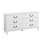 Artiss 6 Drawer Lowboy White