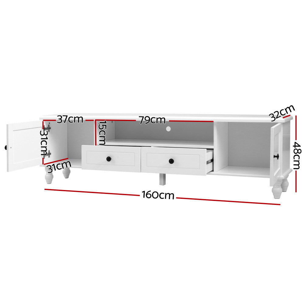 Artiss TV Cabinet French Provincial 160cm