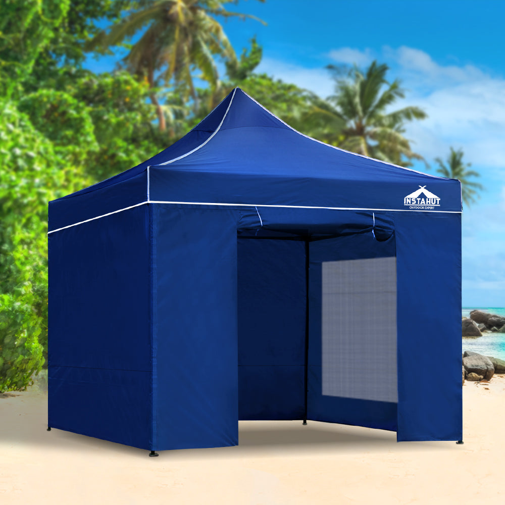 Instahut 3m x 3m Marquee Gazebo Blue