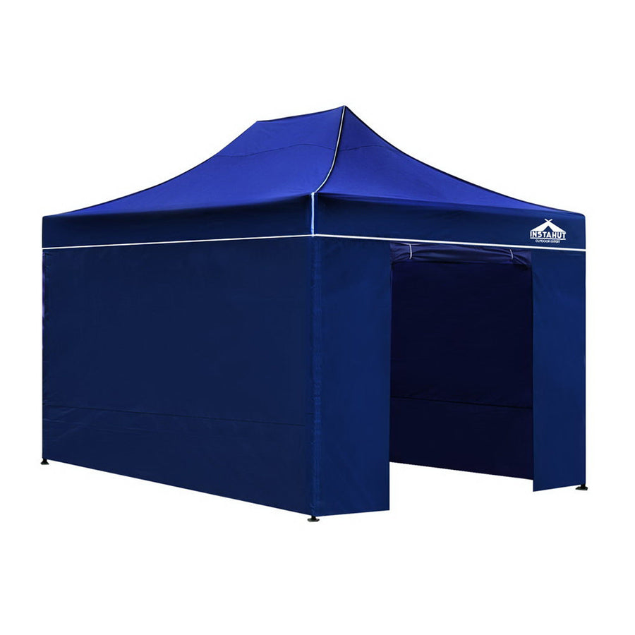 Instahut 3m x 4.5m Marquee Gazebo Blue