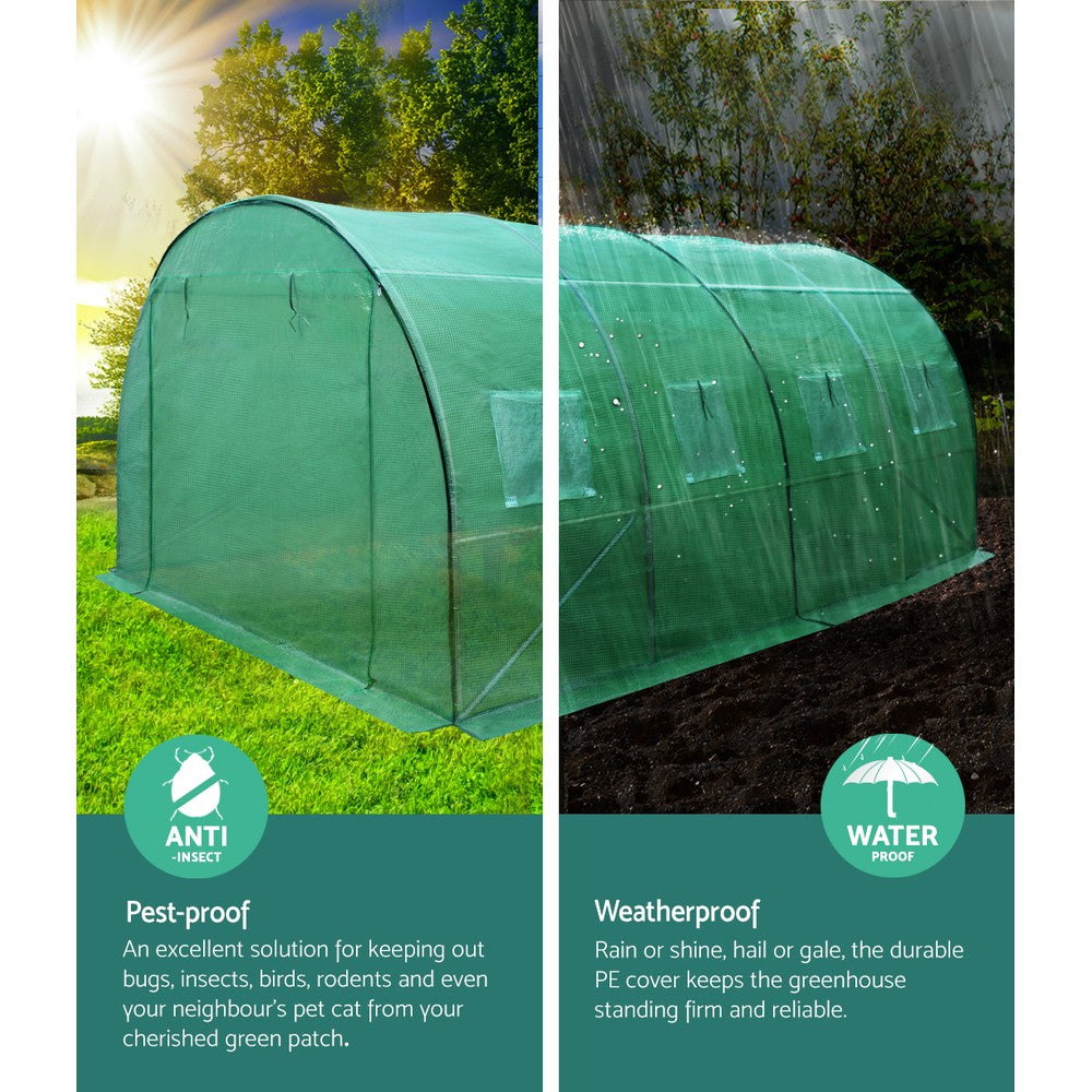 Greenfingers Dome Hoop Greenhouse 4mx3mx2m