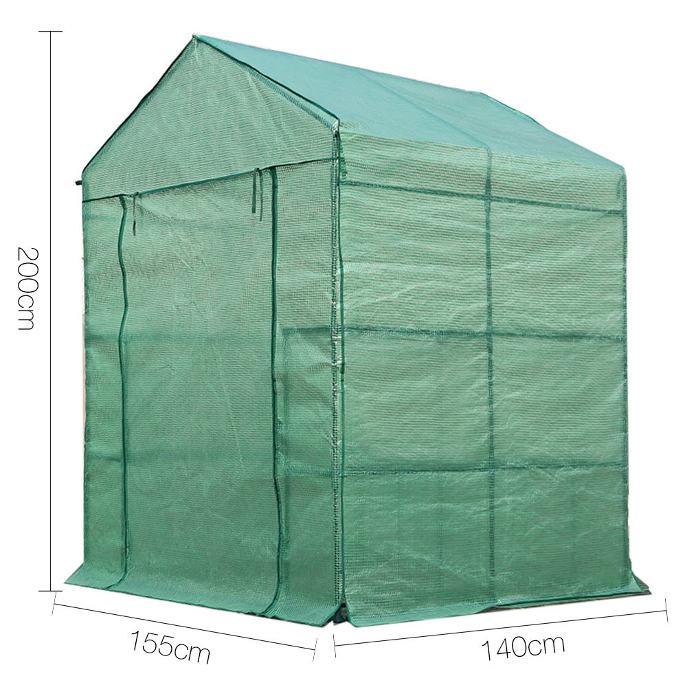 Greenfingers Greenhouse Spire 2mx1.55mx1.4m