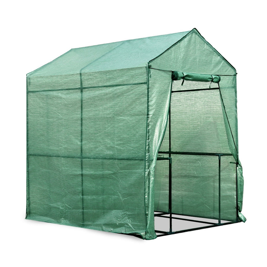 Greenfingers Greenhouse Spire Roof 1.9mx1.9mx1.2m