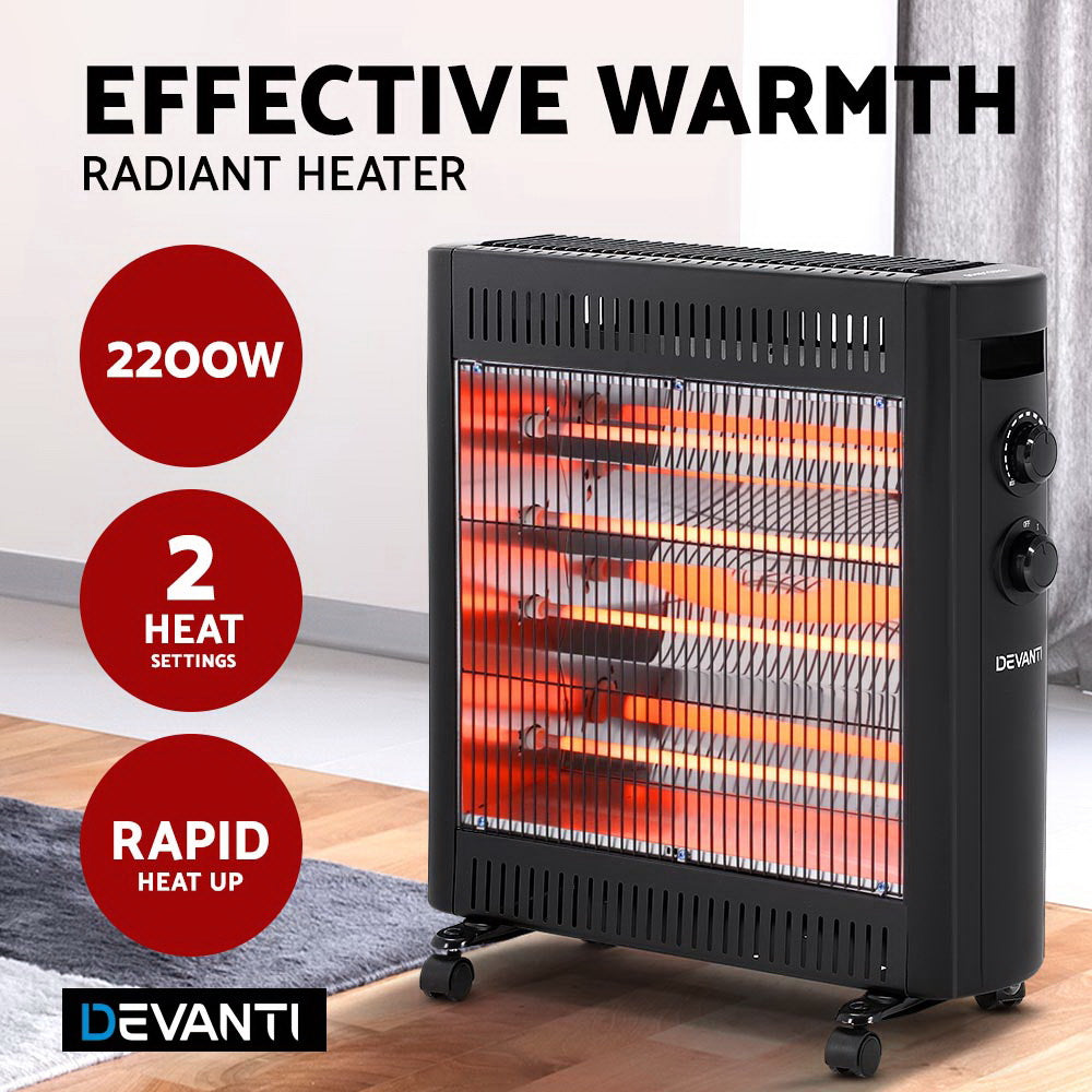 Devanti 2200W Infrared Radiant Heater