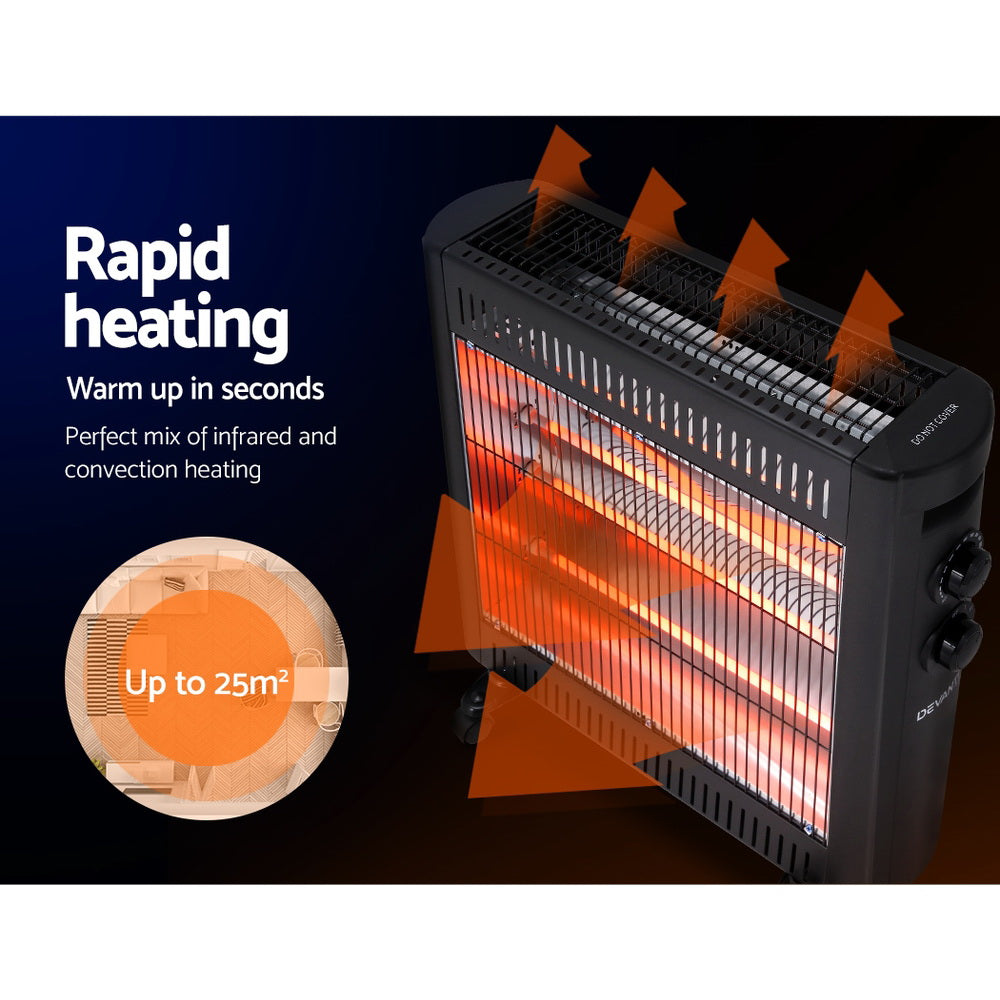 Devanti 2200W Infrared Radiant Heater