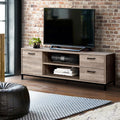 Artiss TV Entertainment Unit Oak Finish 132cm