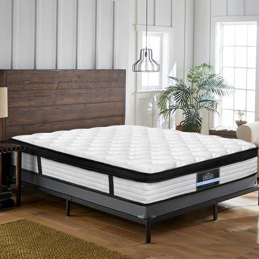 Giselle Bedding Queen Size Devon Euro Top Pocket Spring