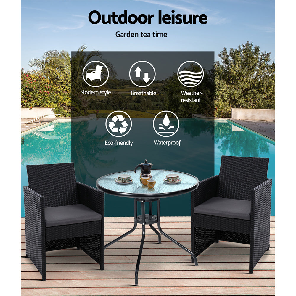 Gardeon 3 Piece Patio Setting