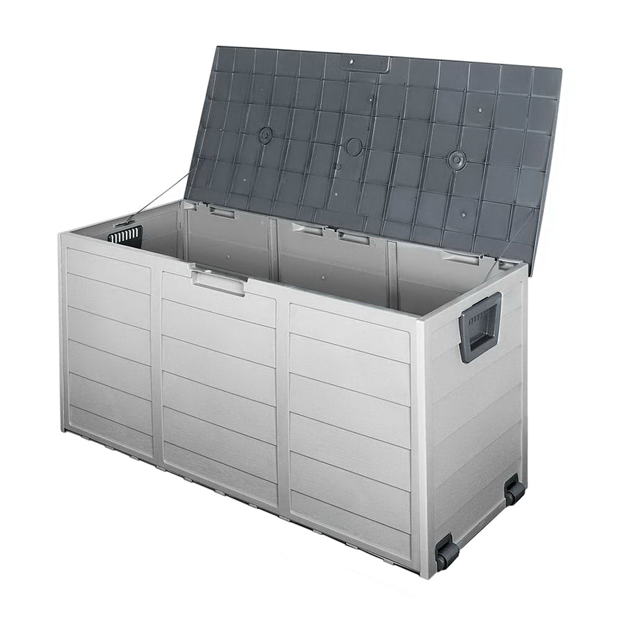 Gardeon 290L Storage Box Grey