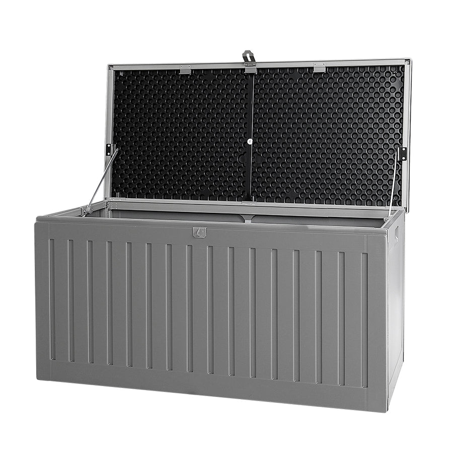 Gardeon Storage Box 270L Light Grey