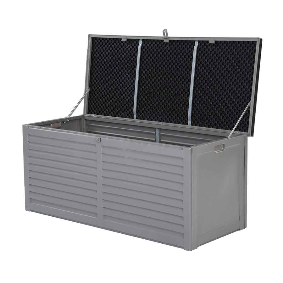 Gardeon Storage Box 490L Light Grey