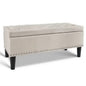 Artiss Ottoman Velvet Taupe Colour