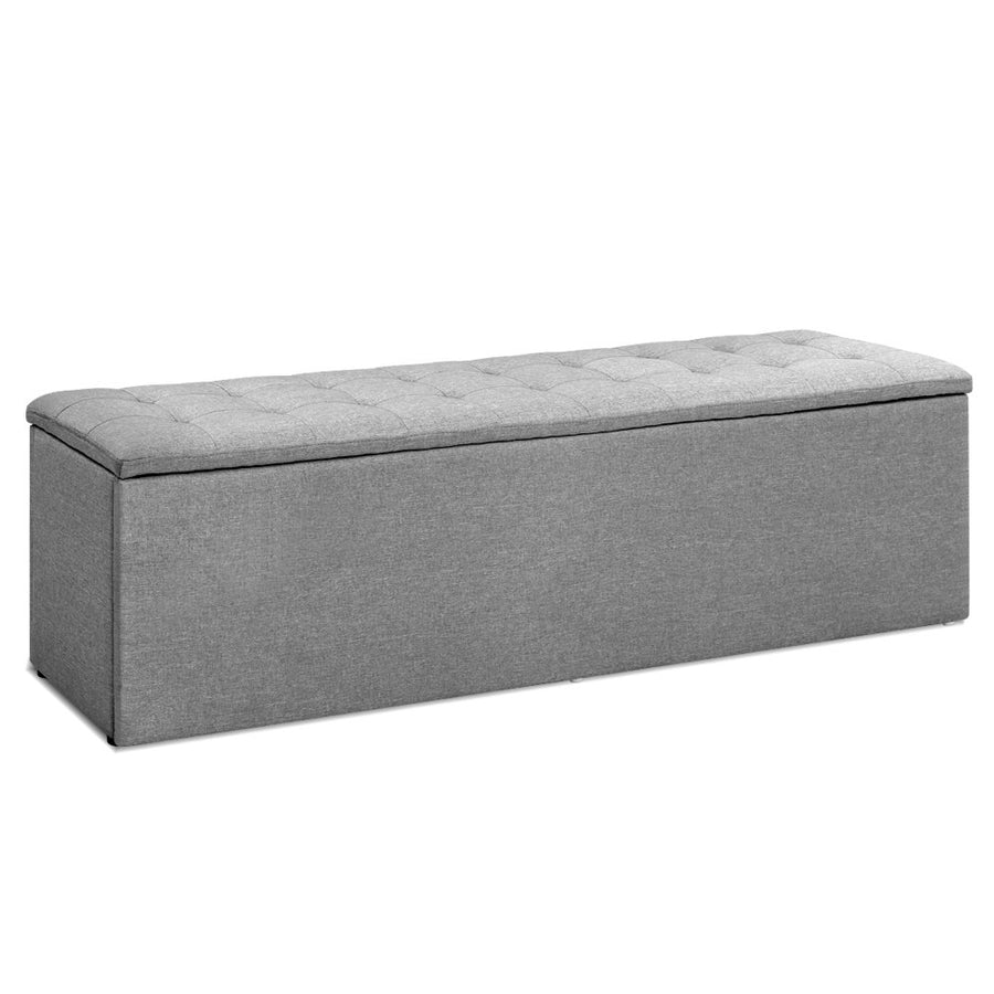 Artiss Ottoman Fabric Grey