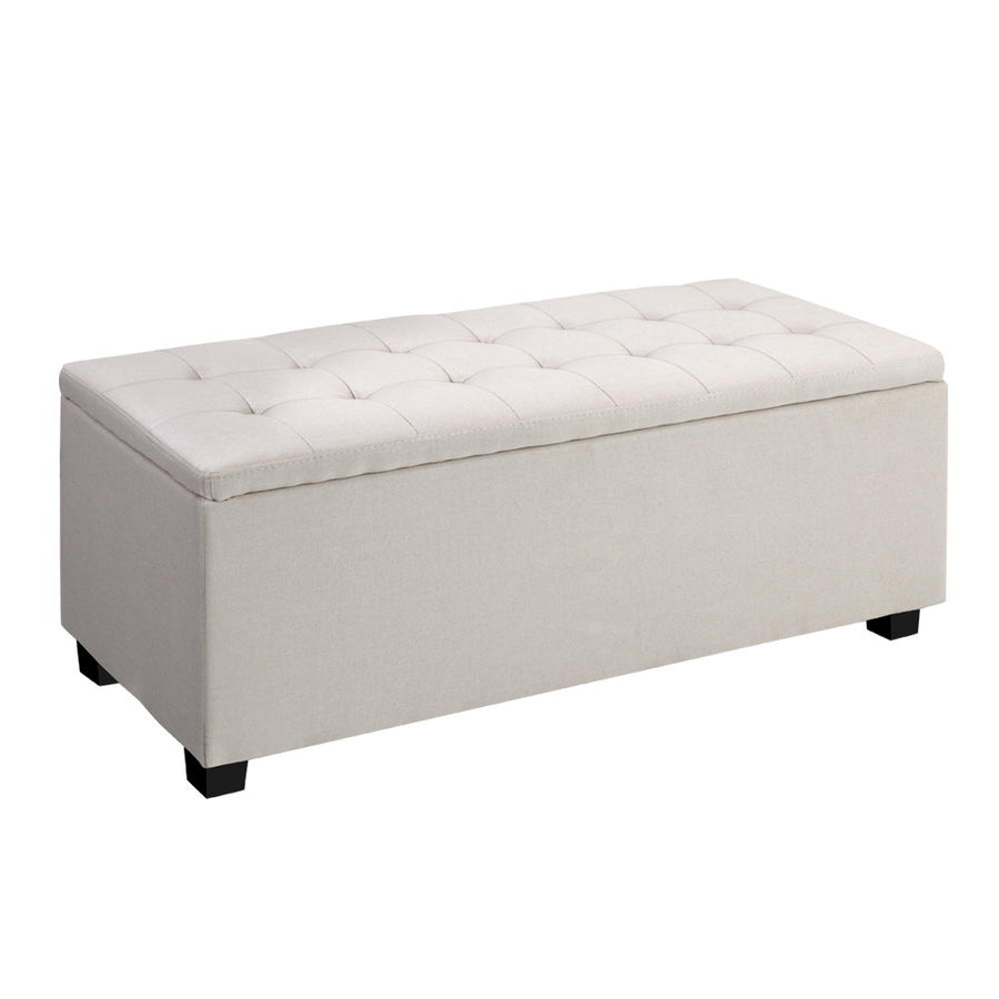 Artiss Ottoman Fabric Beige