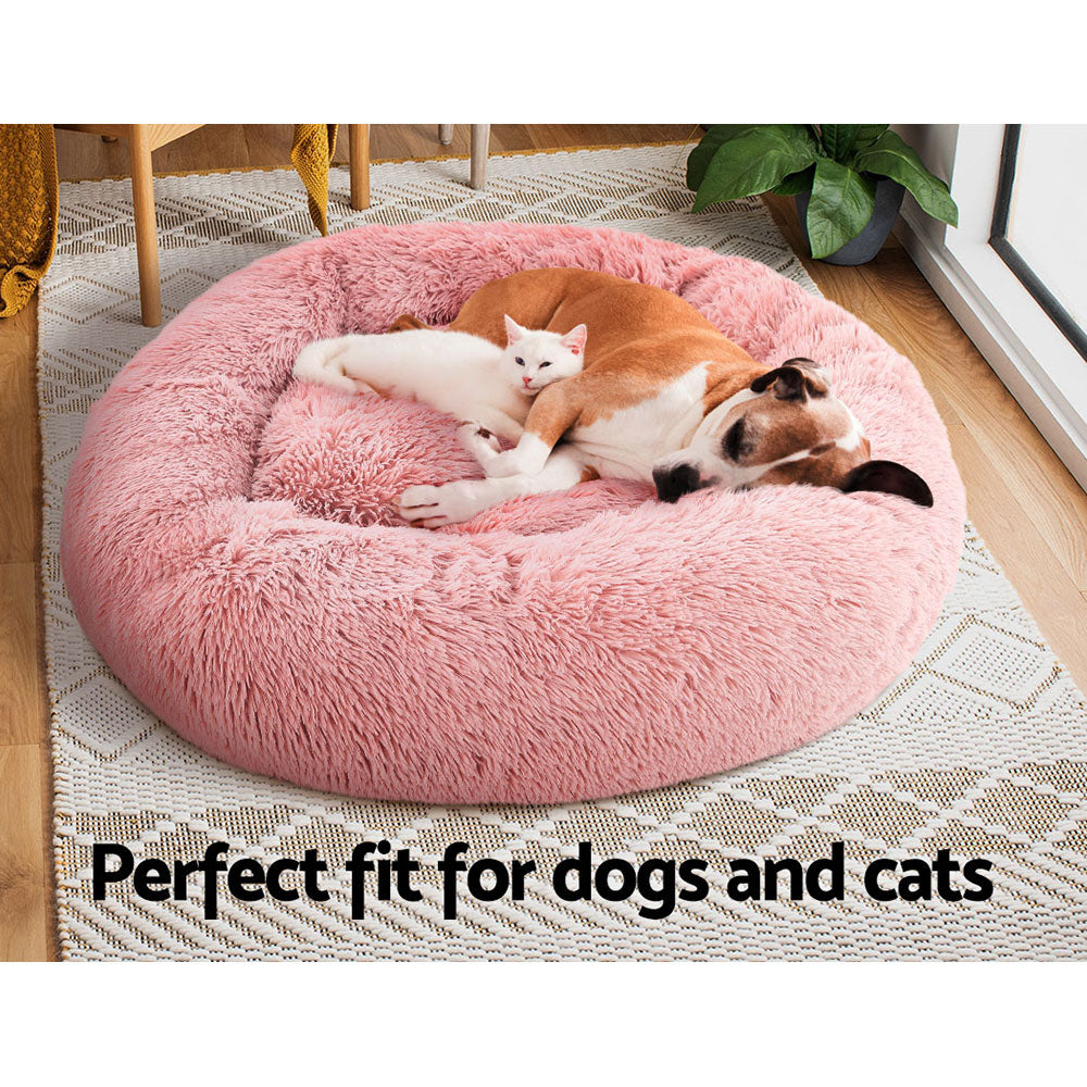 i.Pet Pet Bed Dog Bed Cat Large 90cm Pink