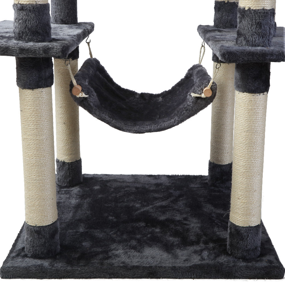 i.Pet Cat Tree 184cm Trees Scratching Post Scratcher Tower Condo House Furniture Wood