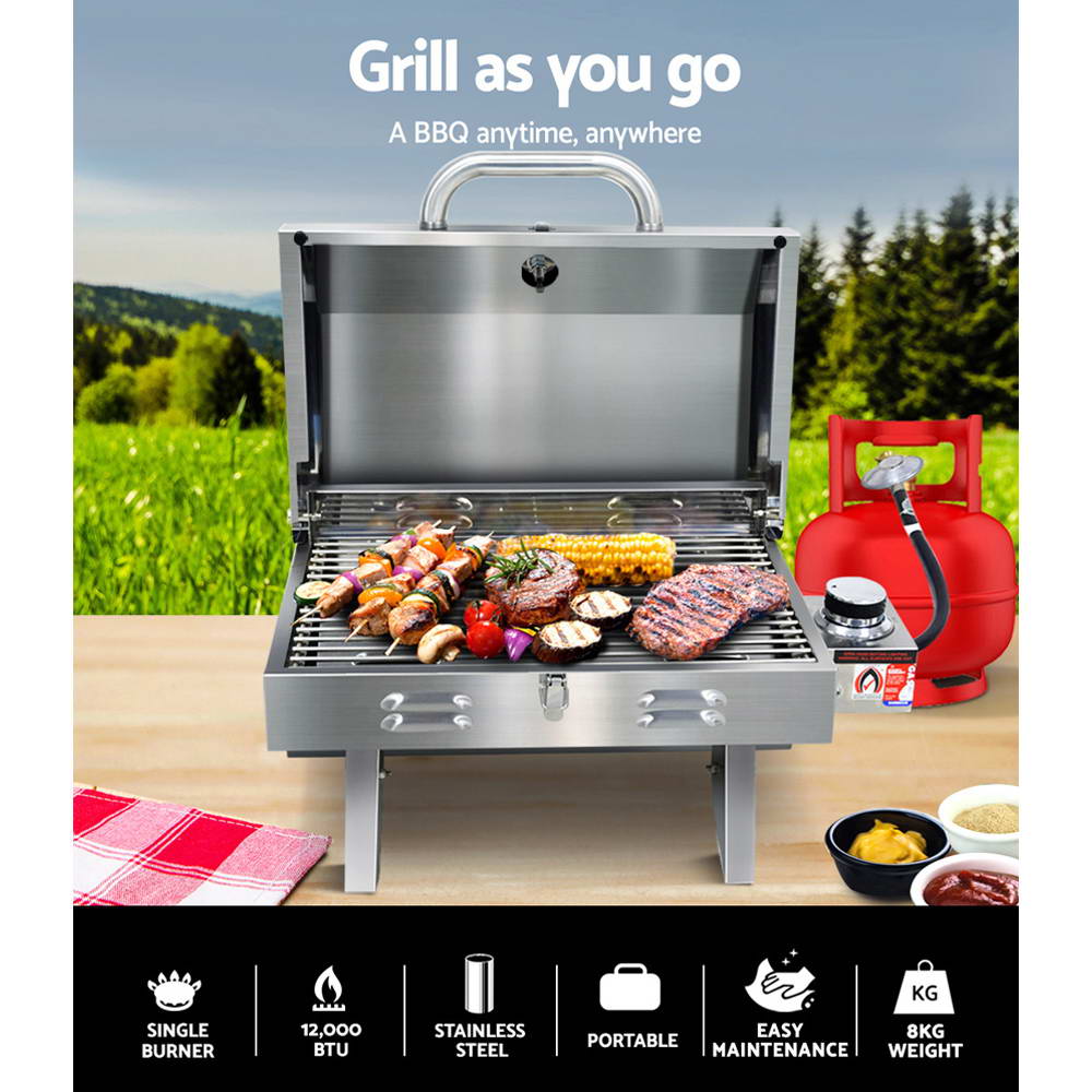 Grillz Portable Gas BBQ and Grill