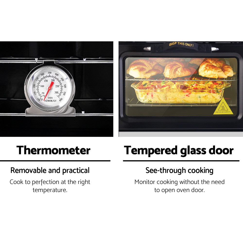 Devanti 3 Burner Portable Oven