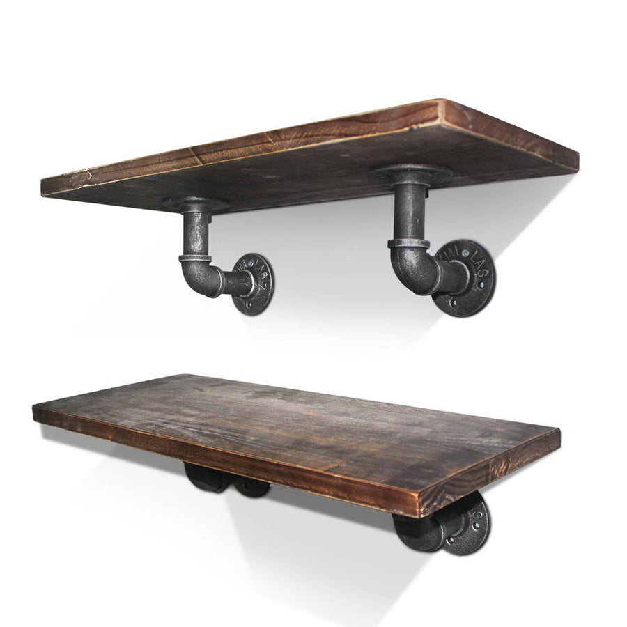 Artiss  Rustic Shelves Set of Two