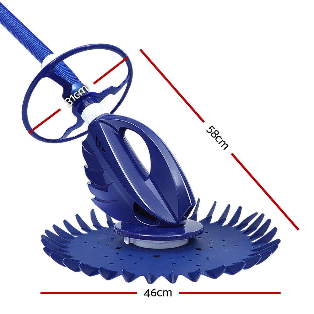 Aquabuddy Swimming Pool Cleaner Floor Climb Wall Automatic Vacuum 10M Hose