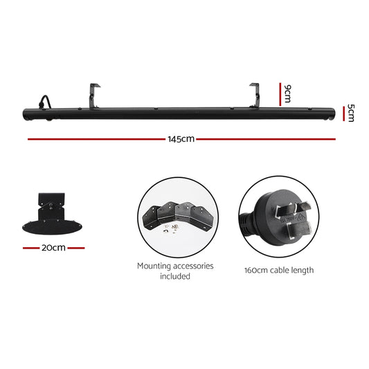 Devanti 2400W Infrared Radiant Strip Heater - Indoor/Outdoor Use